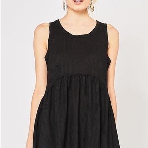Sleeveless babydoll tee